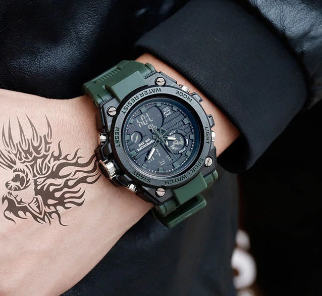 Military Quartz Men Watch