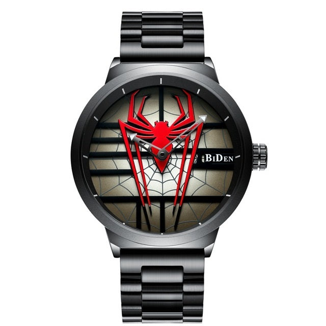 Spider Plate Military Mens Watch