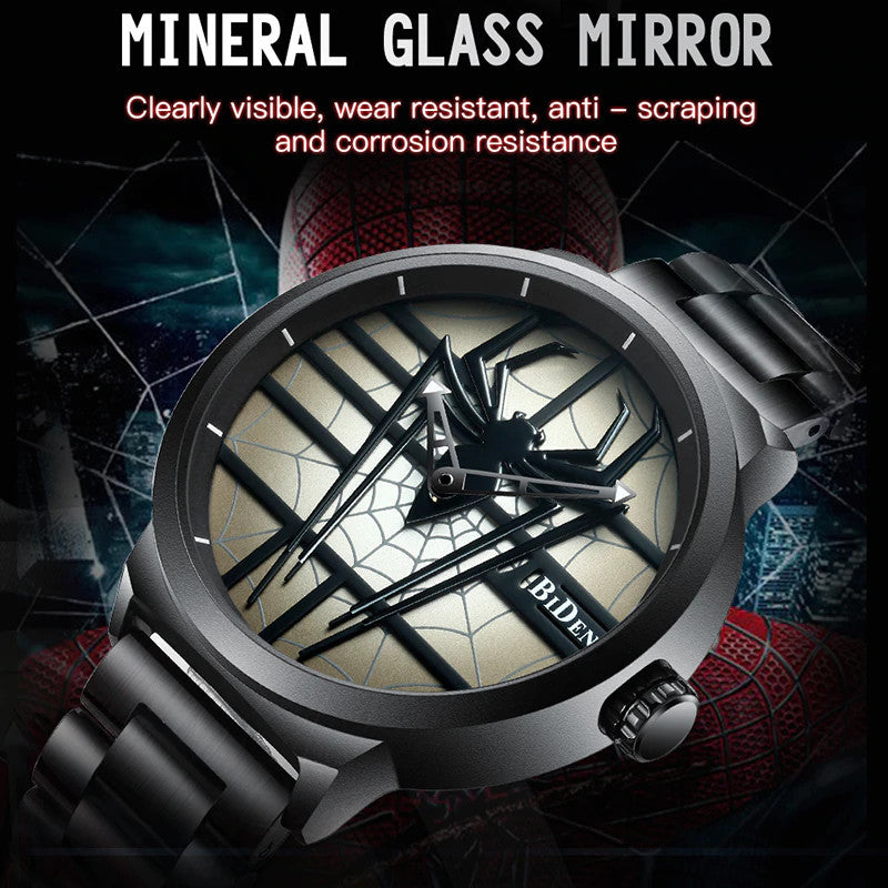 Spider Plate Military Mens Watch