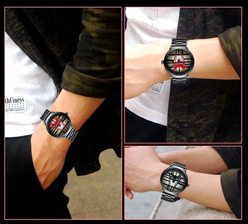 Spider Plate Military Mens Watch