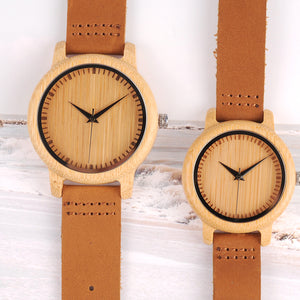 Wooden Bamboo Wristwatch