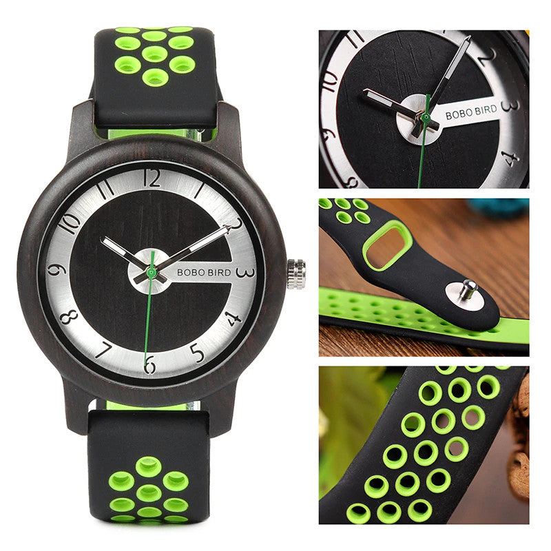 Silicone Band Womens Watch