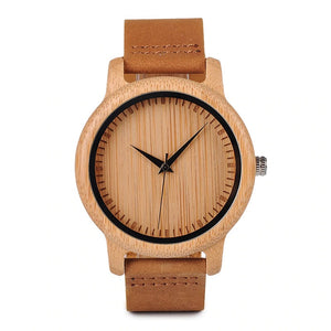 Wooden Bamboo Wristwatch