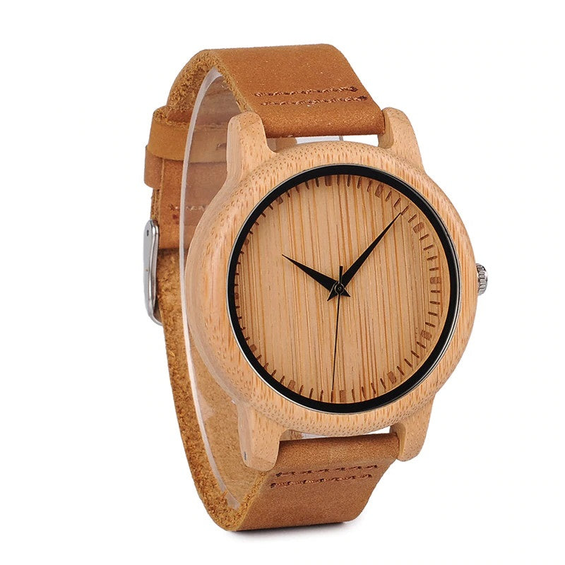 Wooden Bamboo Wristwatch