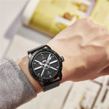 Quartz Mesh Steel Mens Watch