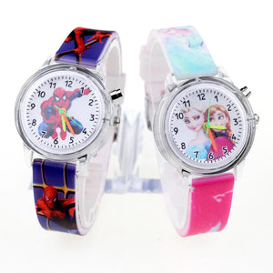 Colorful Light Children Watch