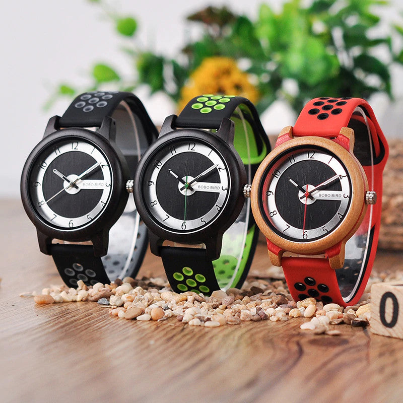 Silicone Band Womens Watch