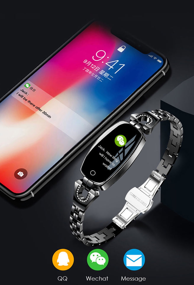 Luxury Bracelet Smartwatch And Fitness Tracker