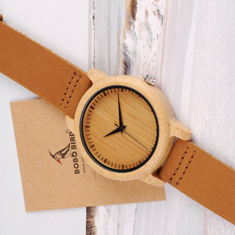 Wooden Bamboo Wristwatch