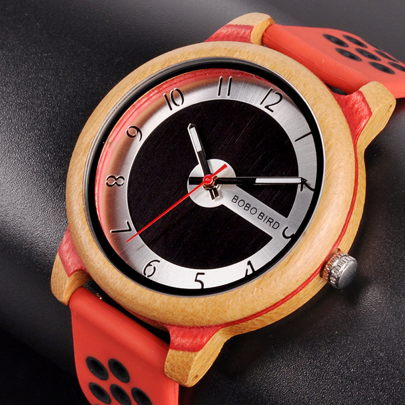 Silicone Band Womens Watch