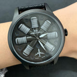 Aircraft Engine Plate Mens Watch