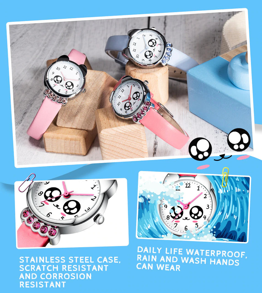 Cute Eyes Girls Watch