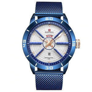 Quartz Mesh Steel Mens Watch