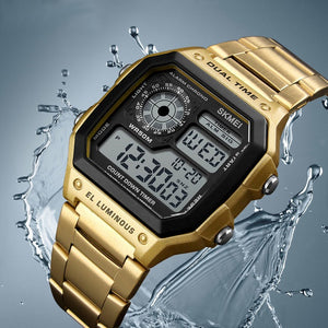 Masculino Men's Digital Business Wristwatch