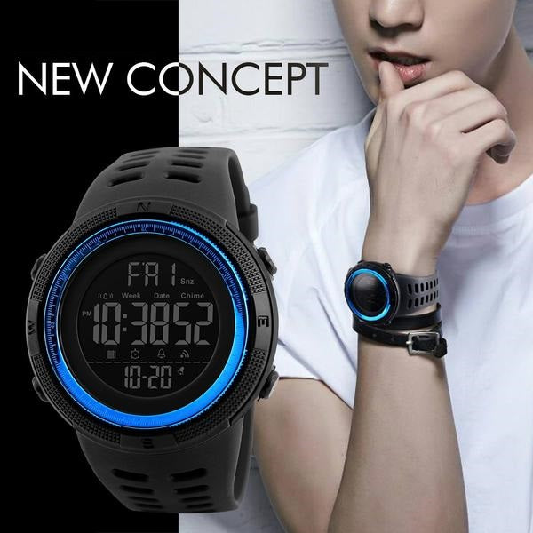 Military Waterproof Digital Watch