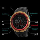 Military Waterproof Digital Watch