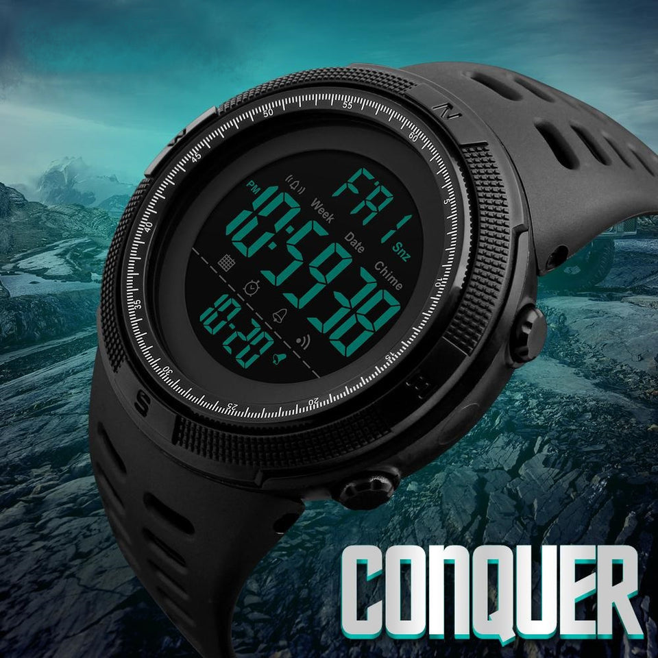 Military Waterproof Digital Watch