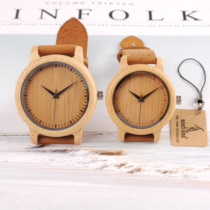 Wooden Bamboo Wristwatch