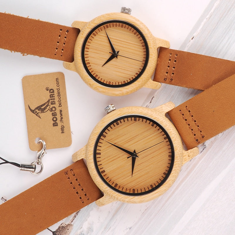 Wooden Bamboo Wristwatch