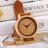 Wooden Bamboo Wristwatch