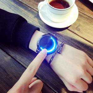Led Quartz Women Wristwatch