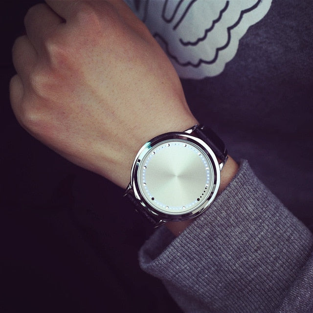 Led Quartz Women Wristwatch
