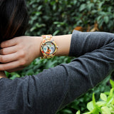 Butterfly Bamboo Band Womens Watch
