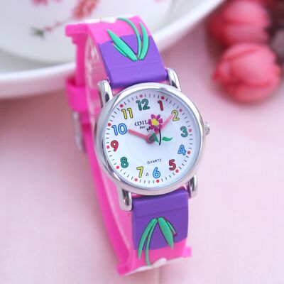 3D Butterfly Girls Watch