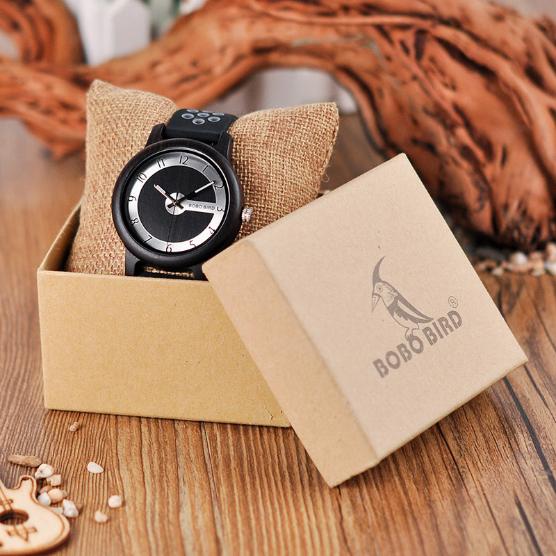 Silicone Band Womens Watch