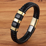 Magnetic Genuine Leather Bracelet