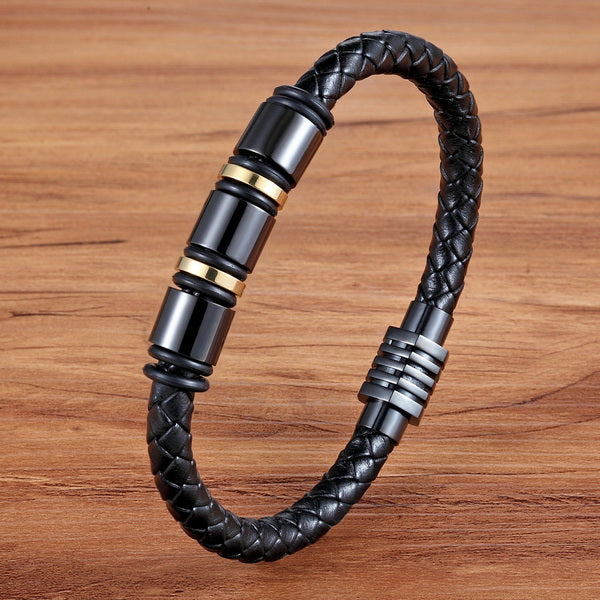 Magnetic Genuine Leather Bracelet