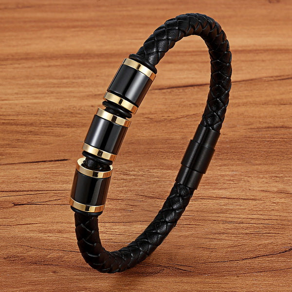 Magnetic Genuine Leather Bracelet