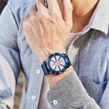 Quartz Mesh Steel Mens Watch