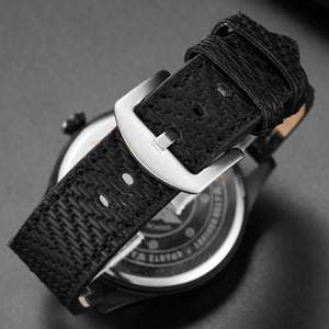Aircraft Engine Plate Mens Watch