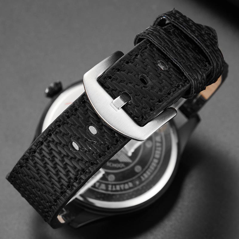 Aircraft Engine Plate Mens Watch