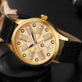 Aircraft Engine Plate Mens Watch
