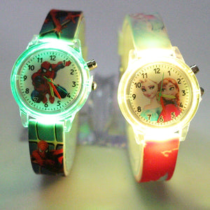 Colorful Light Children Watch