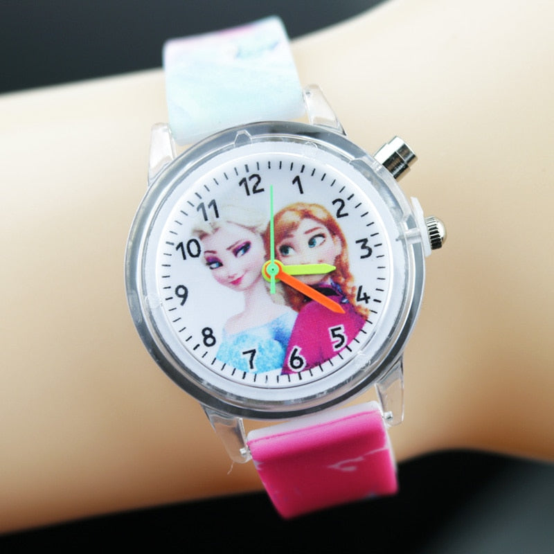 Colorful Light Children Watch