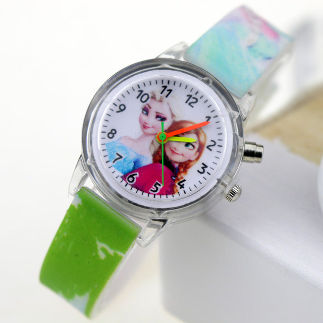 Colorful Light Children Watch