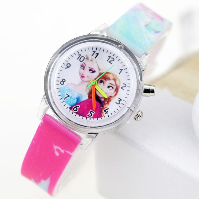 Colorful Light Children Watch