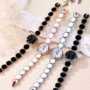 Rhinestone Steel Luxury Bracelet Watch For Women