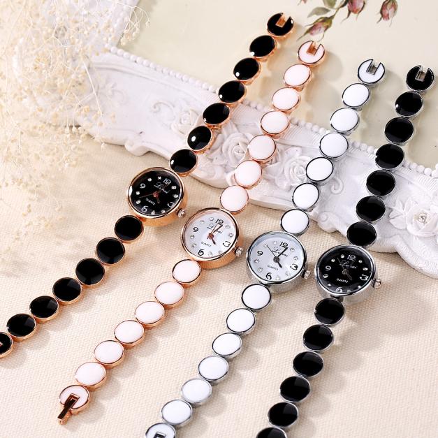 Rhinestone Steel Luxury Bracelet Watch For Women