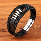 3 Layers Genuine Leather Bracelet