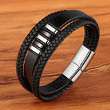 3 Layers Genuine Leather Bracelet