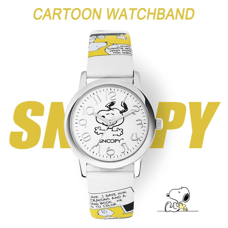 Cartoon Snoopy Watch For Kids