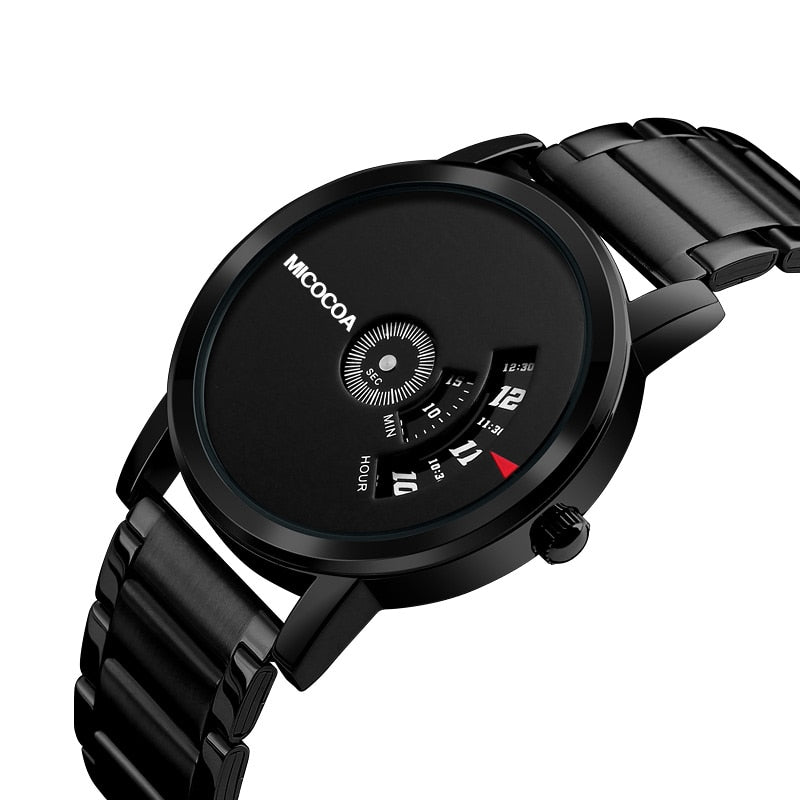New Creative Men Sports Watch - No Hands Wristwatch