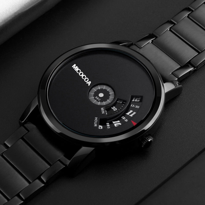 New Creative Men Sports Watch - No Hands Wristwatch