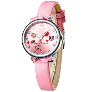 Cartoon Panda Girls Watch