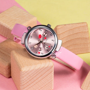 Cartoon Panda Girls Watch