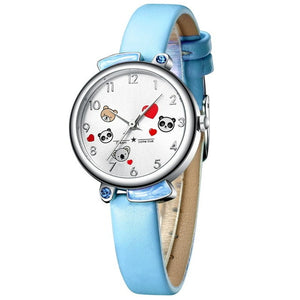 Cartoon Panda Girls Watch